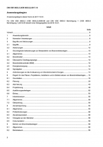 DIN VDE 0833-2:2017-10 Gefahrenmeldeanlagen für Brand, Einbruch und Überfall - Teil 2: Festlegungen für Brandmeldeanlagen