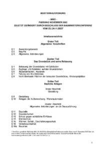 Neue Musterbauordnung: Gelockerte Abstandsregeln