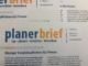 Änderungen der Sorgfaltspflichten Thema im Planerbrief Nr. 53